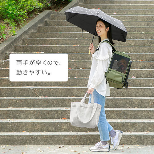 ペットキャリーリュック フロントオープンタイプ